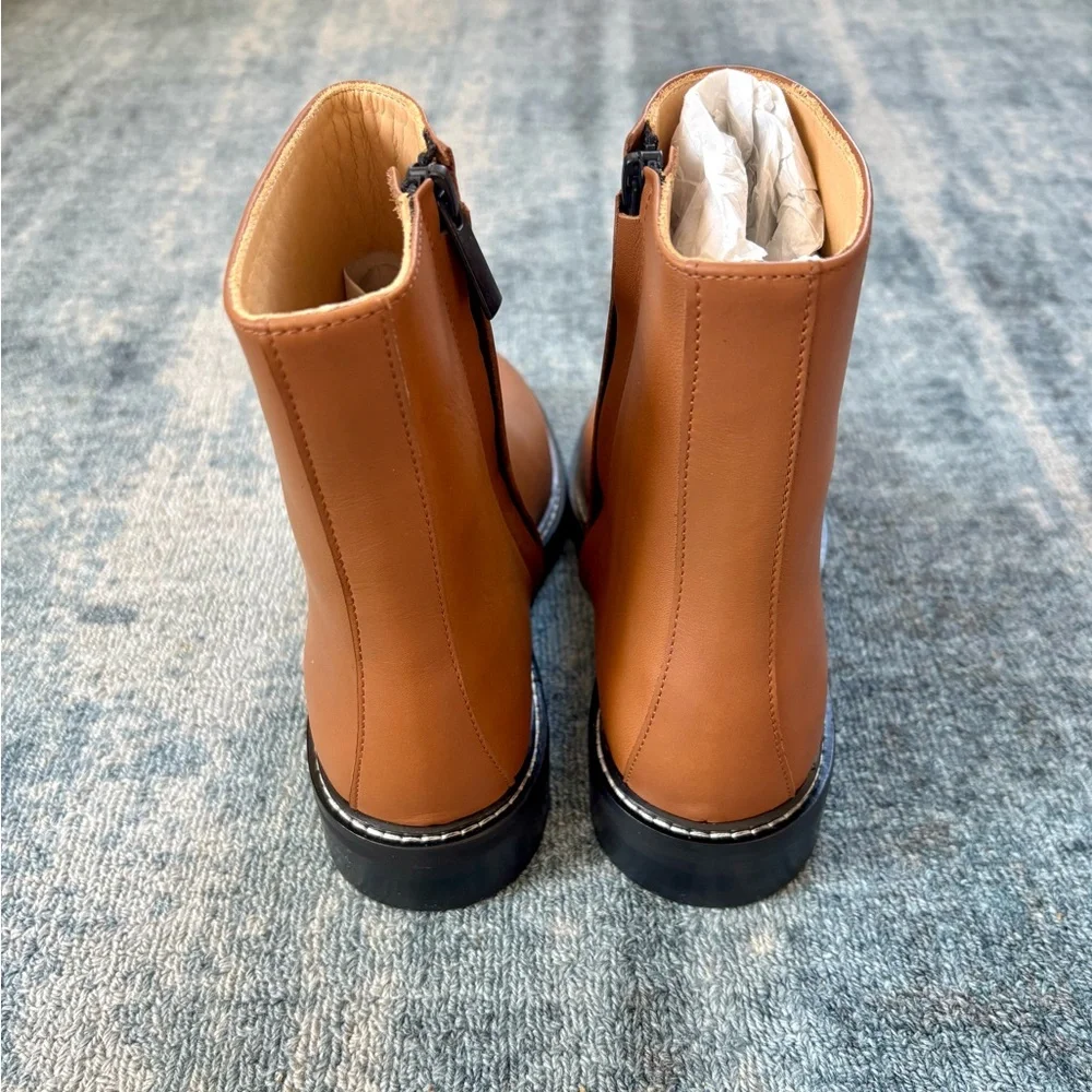 Jenni Kayne Blake Ankle Boot in Saddle NEW - Picture 4 of 9